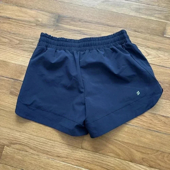 Peloton Women's Shorts Lightweight Navy Running Shorts Size XS - Picture 4 of 4